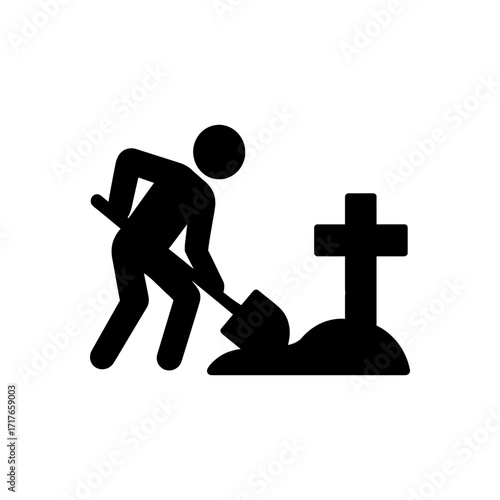 Human Dignity Burial Icon