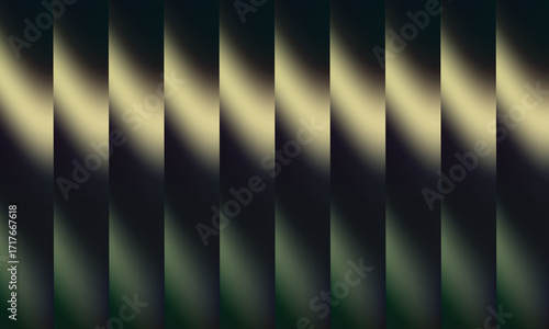 Abstract geometric pattern with vertical light streaks and dark shadows creating a sense of depth and movement