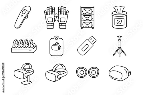 Wipes guards tag cart adjustable vector gloves icon educational vr mount lightweight