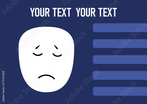 A simple graphic illustrating mental health concepts.