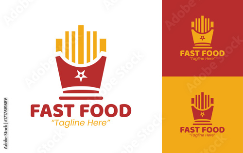 Fast Food Logo Creative Quick Meal Branding