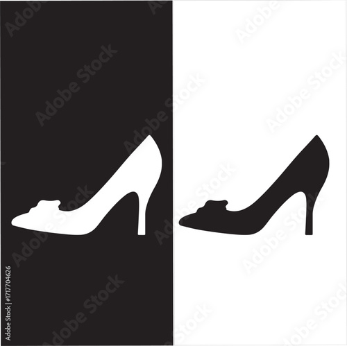 black female shoes