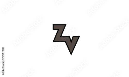 ZV,VZ,Z,V,V,Z,V abstract, letters, logo, monogram, style, symbols, ambitions, icons, 
