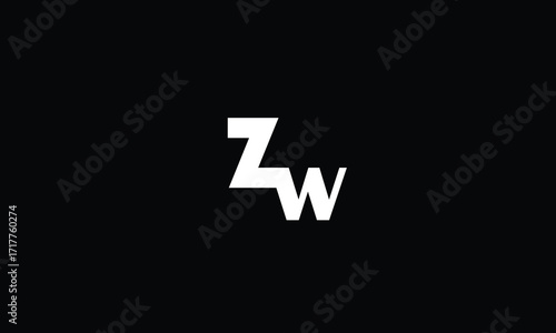ZW,WZ,Z,W,W,Z abstract, letters, logo, monogram, style, symbols, ambitions, icons, 
