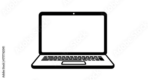 laptop, laptop icon, computer, notebook, device, technology, tech, electronics, digital, screen, keyboard, monitor, portable, workstation, office, work, business, online, internet, web, illustration, 
