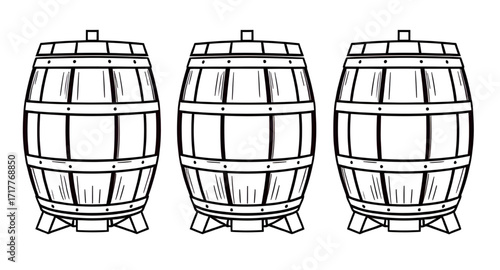 barrel isolated on white, wooden beer keg vector, old oak barrel storage, rustic cask illustration, wooden barrel mockup, whiskey storage container, brewery wooden keg, vintage cask isolated, old-fash