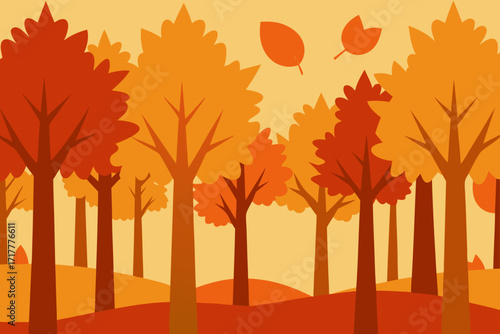 autumn maple tree