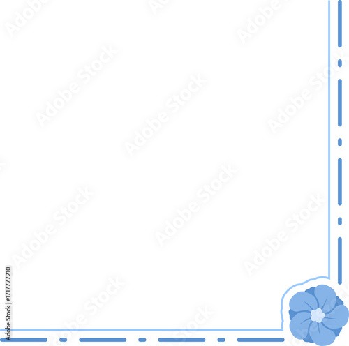 Floral Corner Border Frame