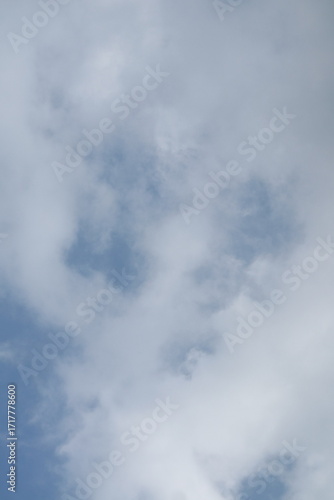 a blue sky