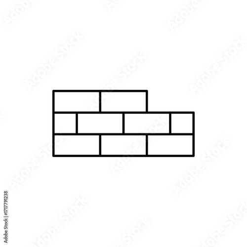 Icon a Brickwork, isolated against a clean background.