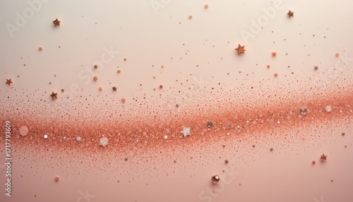 Stunning glittering starscape abstract art digital design colorful background minimalist view cosmic concept