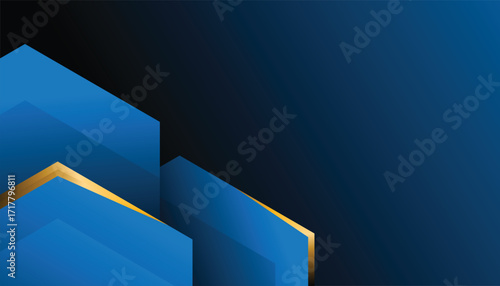 wave gradient dark Background luxury abstract
