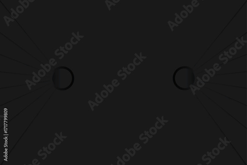 Abstract 3d circle connected graph background with line stripes-Modern curve line black vector for banner, poster, web, seminar, campaign, business, corporate-Futuristic elegant minimal background