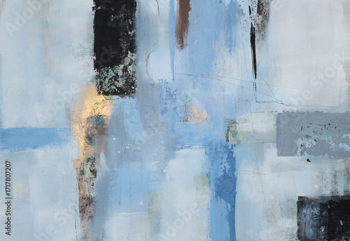 Abstract artistic creation, fine art for print, modern texture effects, mural design, home wall decoration, large painting strokes, artistic patterns, contemporary oil painting, creative decor design
