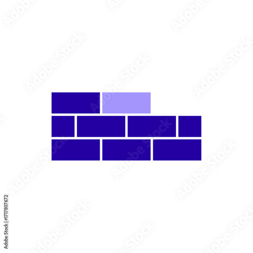 Icon a Brickwork, isolated against a clean background.