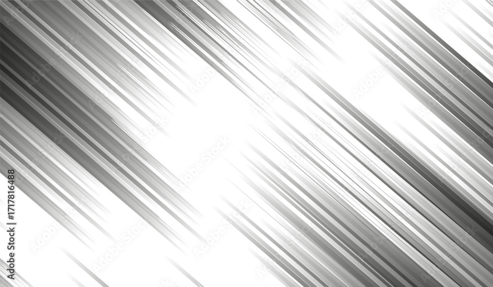 Αυτοκόλλητο An intense black and white abstract background with dynamic diagonal lines