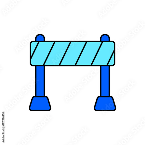Icon a Guardrail, isolated against a clean background.