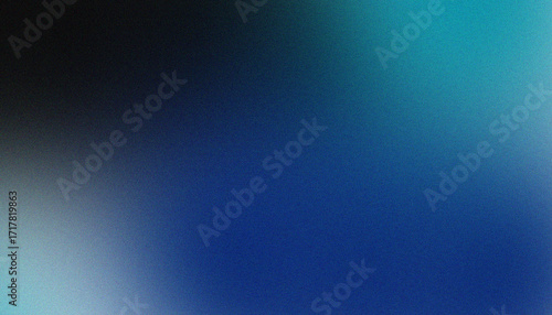 Abstract Gradient Background with Shades of Blue and Teal Colors
