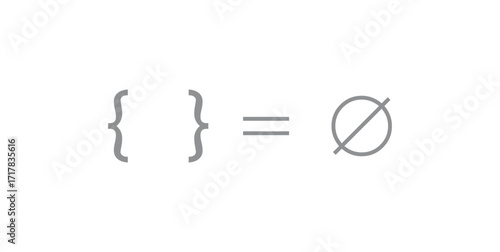 Empty Set or Null Set in Mathematics.