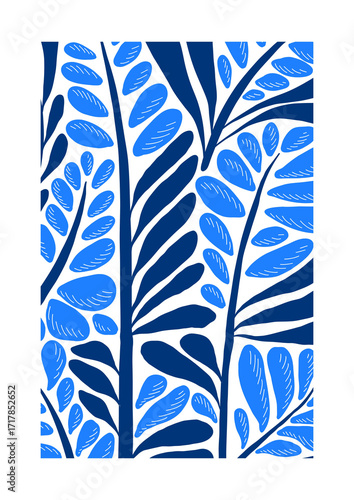 Wall decoration that combines the beauty of plant patterns with an artistic touch. This work is designed to bring a natural feel and at the same time beautify the walls of the house.	