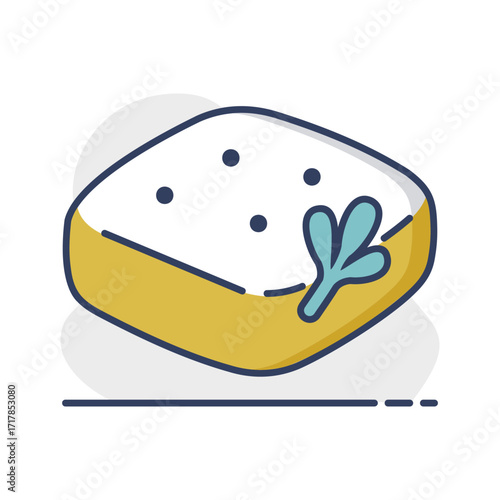 Fresh Baked Italian Focaccia Bread Icon
