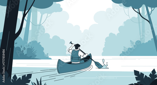 Canoeing Through The Forest: A Journey Of Discovery And Adventure On Tranquil Waters