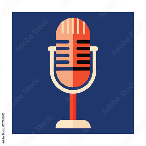 Vintage microphone