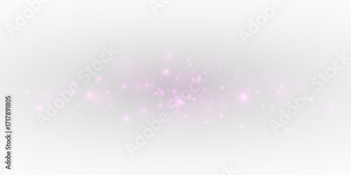Christmas shimmer with radiant stardust and glowing particles.