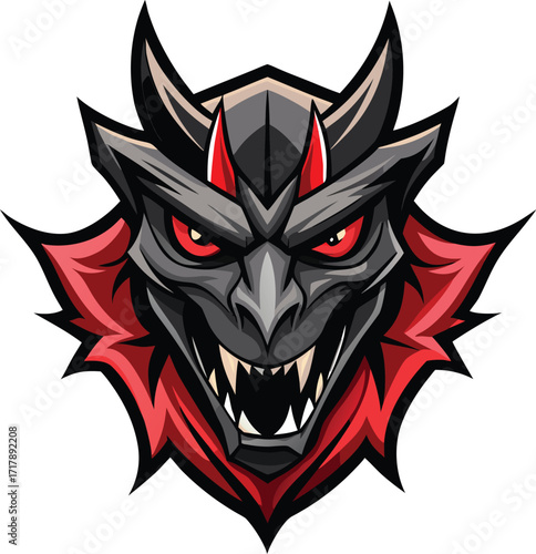Dragon-inspired mask