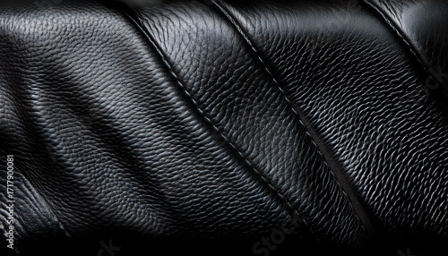 Wallpaper Mural Black Leather Texture Background Surface Torontodigital.ca