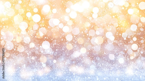 Snow cinematic particles white isolated floating blue gradient captured with 35mm f1.8 lens soft glowing tones