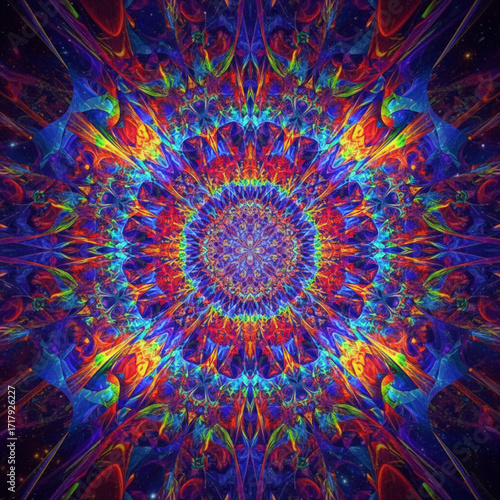 fractal burst arrangement
