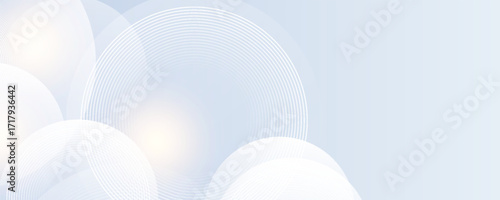 Abstract blue modern background with circle elements. Digital technology concept. vector illustration art eps 10.