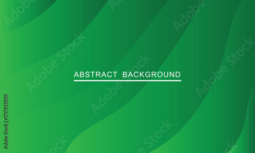 Abstract green gradient background with flowing waves and subtle texture