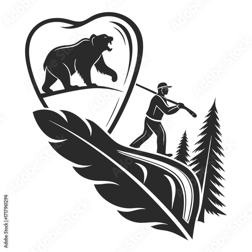 Dental clinic logo. Human teeth vector illustration. Blue dentistry logotype.  Dental on a white background. 