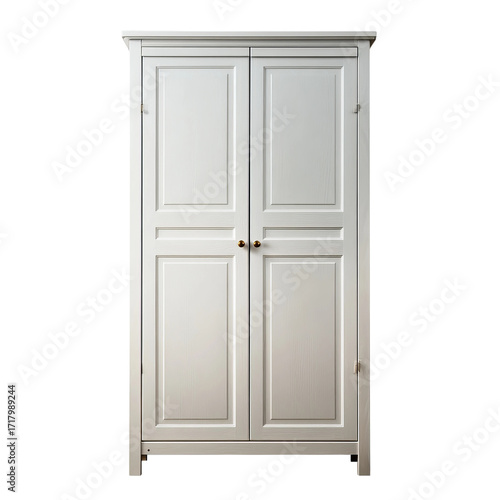 Wallpaper Mural classic double door closet against white wall
 Torontodigital.ca