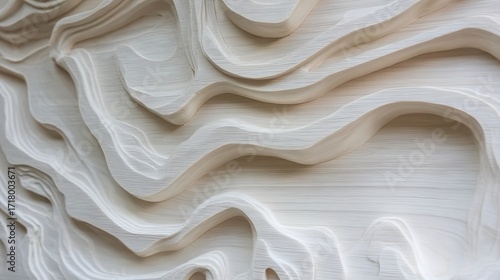 White plywood texture background for modern use, perfect for interiors, products, and sleek visuals