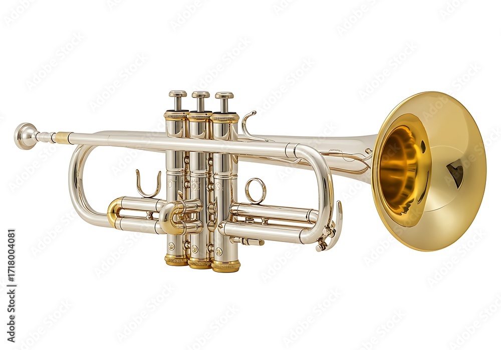 Obraz premium Trumpet instrument