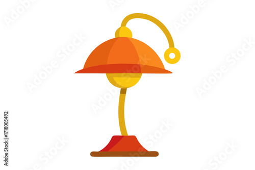 table lamp isolated