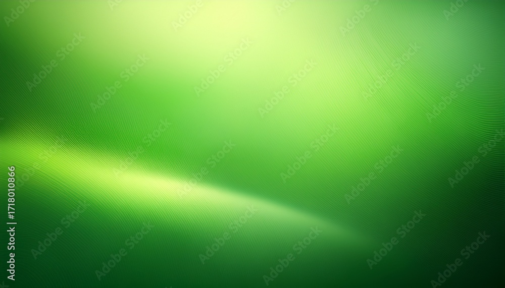 Obraz premium Green Abstract Gradient Background Soft Glow Effect