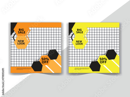  Stylish Web Banner Design , Trendy and attractive banner graphic for online advertising