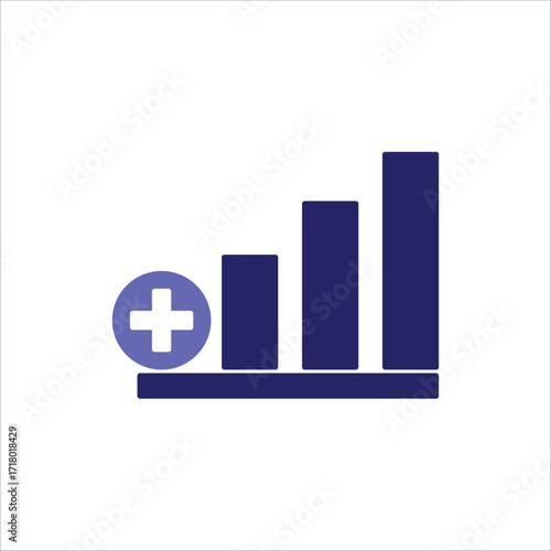 augmentation icons. simple colored vector