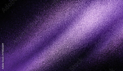 Diagonal purple and black textured abstract