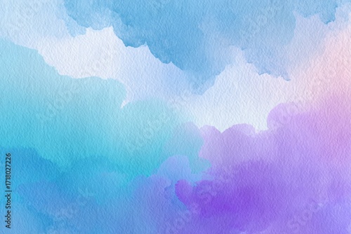 Abstract watercolor wash, soft pastel colors