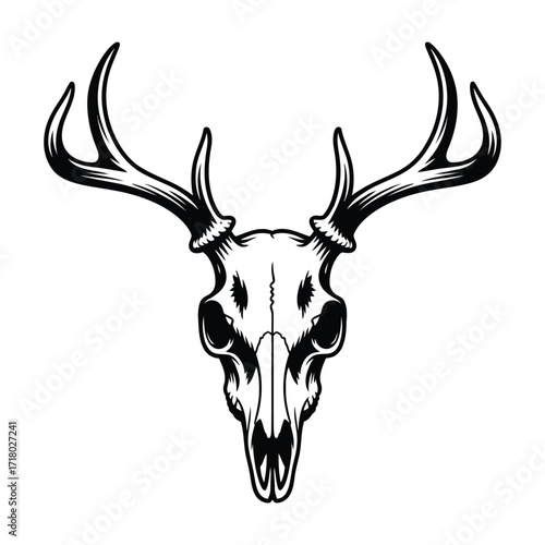 deer head silhouette