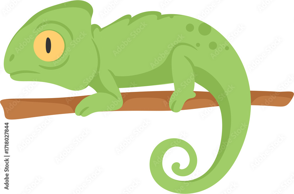 Obraz premium illustration lizard