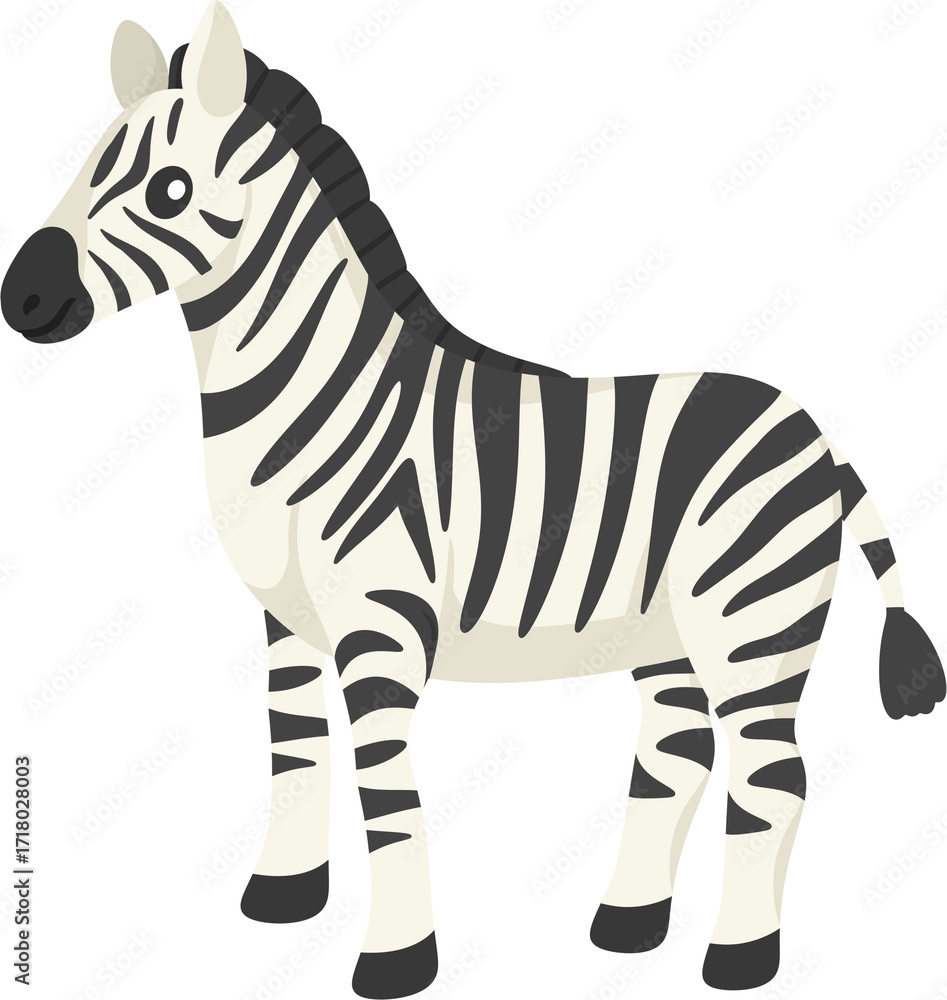 Obraz premium illustration zebra