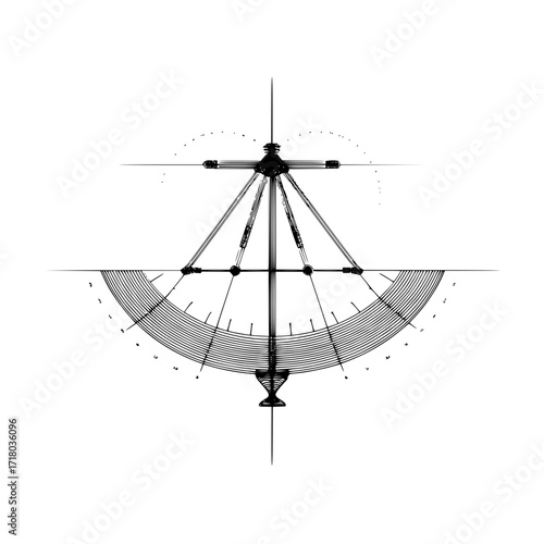Technical drawing diagram blueprint schematics design engineering architecture plan sketch illustration project design
