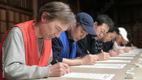 Focused Signing Ceremony: Teamwork in Diverse Cultures