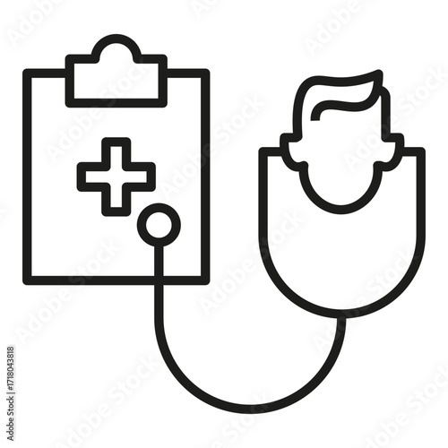 checkup vector icon
